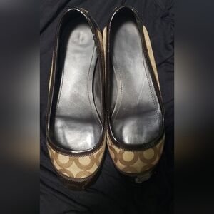 Coach Ballet Flats Slip-On